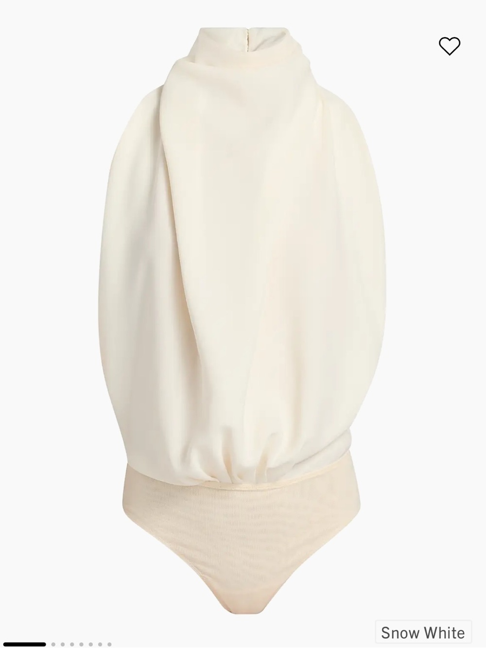 Ronny Kobo

Bethe Draped Bodysuit 
BRAND NEW WITH TAG